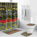 ANZAC Day North Queensland Cowboys Bathroom Set Military Memorial Aboriginal Indigenous Art