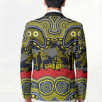ANZAC Day North Queensland Cowboys Blazer Military Memorial Aboriginal Indigenous Art