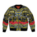 ANZAC Day North Queensland Cowboys Bomber Jacket Military Memorial Aboriginal Indigenous Art