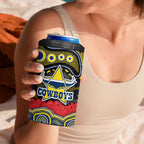 ANZAC Day North Queensland Cowboys 4 in 1 Can Cooler Tumbler Military Memorial Aboriginal Indigenous Art