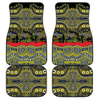 ANZAC Day North Queensland Cowboys Car Mats Military Memorial Aboriginal Indigenous Art