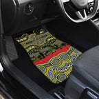 ANZAC Day North Queensland Cowboys Car Mats Military Memorial Aboriginal Indigenous Art
