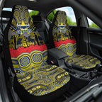 ANZAC Day North Queensland Cowboys Car Seat Cover Military Memorial Aboriginal Indigenous Art