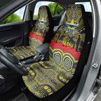 ANZAC Day North Queensland Cowboys Car Seat Cover Military Memorial Aboriginal Indigenous Art