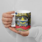ANZAC Day North Queensland Cowboys Ceramic Mug Military Memorial Aboriginal Indigenous Art