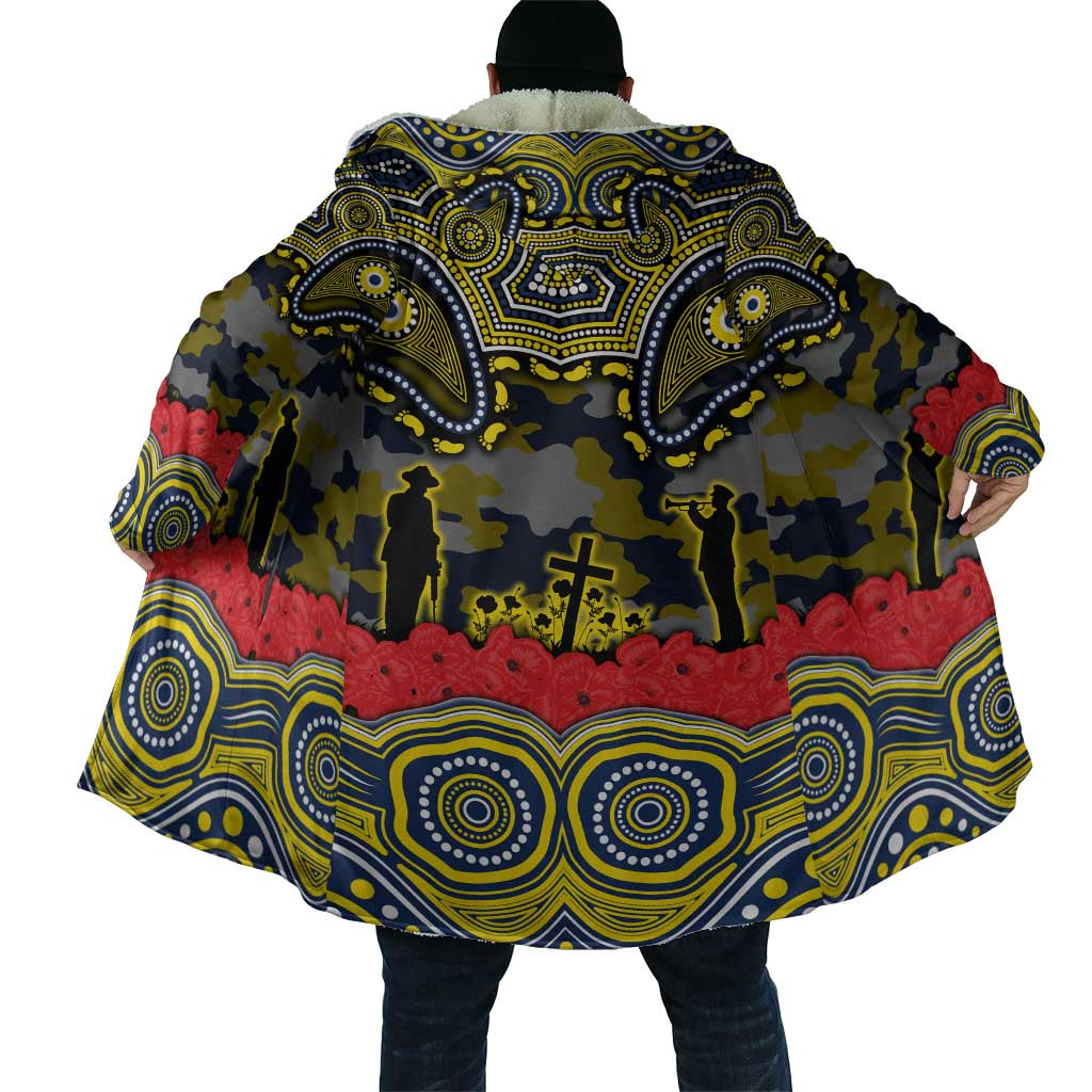 ANZAC Day North Queensland Cowboys Cloak Military Memorial Aboriginal Indigenous Art