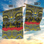ANZAC Day North Queensland Cowboys Garden Flag Military Memorial Aboriginal Indigenous Art