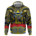 ANZAC Day North Queensland Cowboys Hoodie Military Memorial Aboriginal Indigenous Art
