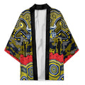 ANZAC Day North Queensland Cowboys Kimono Military Memorial Aboriginal Indigenous Art