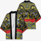 ANZAC Day North Queensland Cowboys Kimono Military Memorial Aboriginal Indigenous Art