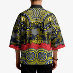 ANZAC Day North Queensland Cowboys Kimono Military Memorial Aboriginal Indigenous Art