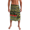 ANZAC Day North Queensland Cowboys Lavalava Military Memorial Aboriginal Indigenous Art