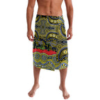 ANZAC Day North Queensland Cowboys Lavalava Military Memorial Aboriginal Indigenous Art