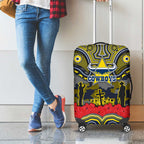 ANZAC Day North Queensland Cowboys Luggage Cover Military Memorial Aboriginal Indigenous Art