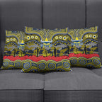 ANZAC Day North Queensland Cowboys Pillow Cover Military Memorial Aboriginal Indigenous Art
