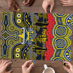 ANZAC Day North Queensland Cowboys Puzzle Military Memorial Aboriginal Indigenous Art