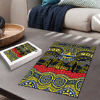 ANZAC Day North Queensland Cowboys Puzzle Military Memorial Aboriginal Indigenous Art