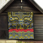 ANZAC Day North Queensland Cowboys Quilt Military Memorial Aboriginal Indigenous Art