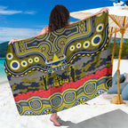 ANZAC Day North Queensland Cowboys Sarong Military Memorial Aboriginal Indigenous Art