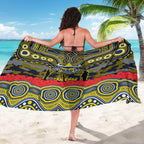 ANZAC Day North Queensland Cowboys Sarong Military Memorial Aboriginal Indigenous Art