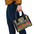 ANZAC Day North Queensland Cowboys Shoulder Handbag Military Memorial Aboriginal Indigenous Art
