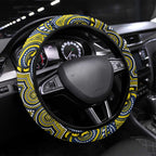 ANZAC Day North Queensland Cowboys Steering Wheel Cover Military Memorial Aboriginal Indigenous Art