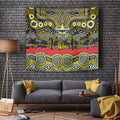 ANZAC Day North Queensland Cowboys Tapestry Military Memorial Aboriginal Indigenous Art