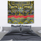 ANZAC Day North Queensland Cowboys Tapestry Military Memorial Aboriginal Indigenous Art