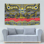 ANZAC Day North Queensland Cowboys Tapestry Military Memorial Aboriginal Indigenous Art