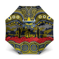 ANZAC Day North Queensland Cowboys Umbrella Military Memorial Aboriginal Indigenous Art