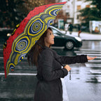 ANZAC Day North Queensland Cowboys Umbrella Military Memorial Aboriginal Indigenous Art
