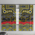 ANZAC Day North Queensland Cowboys Window Curtain Military Memorial Aboriginal Indigenous Art