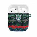 ANZAC Day New Zealand Warriors AirPods Case Military Memorial Aboriginal Indigenous Art