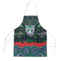 ANZAC Day New Zealand Warriors Apron Military Memorial Aboriginal Indigenous Art