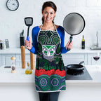 ANZAC Day New Zealand Warriors Apron Military Memorial Aboriginal Indigenous Art