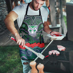 ANZAC Day New Zealand Warriors Apron Military Memorial Aboriginal Indigenous Art
