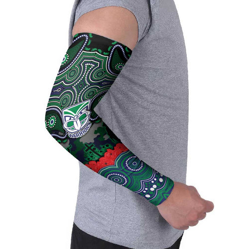ANZAC Day New Zealand Warriors Arm Sleeves Military Memorial Aboriginal Indigenous Art