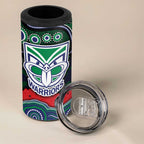 ANZAC Day New Zealand Warriors 4 in 1 Can Cooler Tumbler Military Memorial Aboriginal Indigenous Art