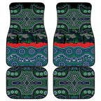ANZAC Day New Zealand Warriors Car Mats Military Memorial Aboriginal Indigenous Art