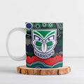 ANZAC Day New Zealand Warriors Ceramic Mug Military Memorial Aboriginal Indigenous Art