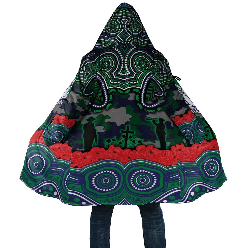 ANZAC Day New Zealand Warriors Cloak Military Memorial Aboriginal Indigenous Art