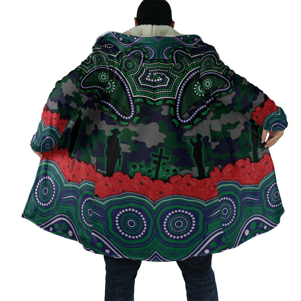 ANZAC Day New Zealand Warriors Cloak Military Memorial Aboriginal Indigenous Art