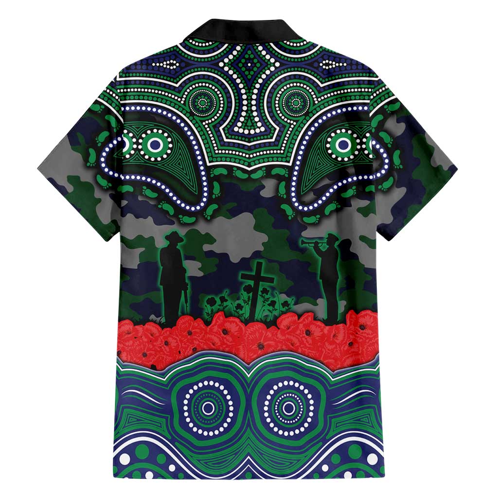 ANZAC Day New Zealand Warriors Family Matching Mermaid Dress and Hawaiian Shirt Military Memorial Aboriginal Indigenous Art