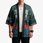 ANZAC Day New Zealand Warriors Kimono Military Memorial Aboriginal Indigenous Art