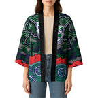 ANZAC Day New Zealand Warriors Kimono Military Memorial Aboriginal Indigenous Art