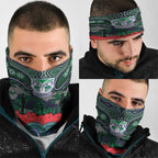 ANZAC Day New Zealand Warriors Neck Gaiter Military Memorial Aboriginal Indigenous Art