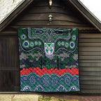 ANZAC Day New Zealand Warriors Quilt Military Memorial Aboriginal Indigenous Art