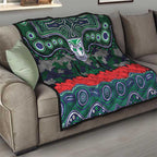 ANZAC Day New Zealand Warriors Quilt Military Memorial Aboriginal Indigenous Art