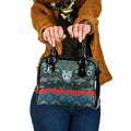 ANZAC Day New Zealand Warriors Shoulder Handbag Military Memorial Aboriginal Indigenous Art