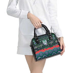 ANZAC Day New Zealand Warriors Shoulder Handbag Military Memorial Aboriginal Indigenous Art